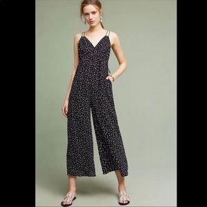 Maeve wide-leg polka dot jumpsuit
